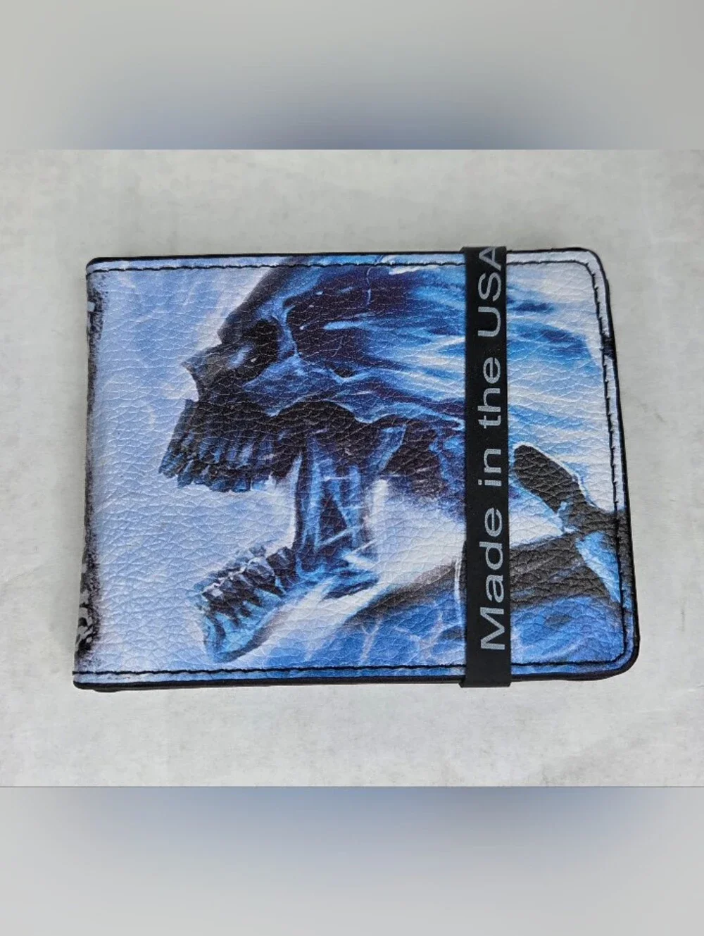 Ghost Rider Marvel Bifold Buckle Down Wallet New